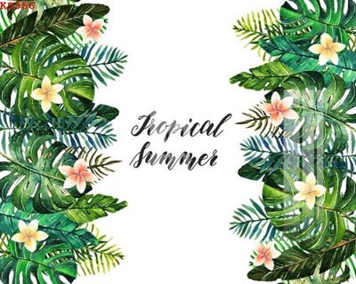 Download file gốc File gốc in tranh tổng hợp K9356 (in lụa) hoa lá