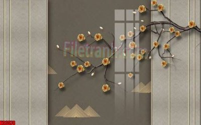 File PSD File tranh gốc tổng hợp tranh nền tường đẹp K93578 (gốc) tách lớp chi tiết