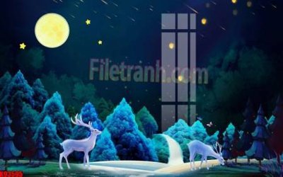 File PSD File tranh gốc tổng hợp tranh nền tường đẹp K93595 (gốc) cho designer