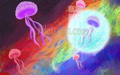 File gốc File tranh gốc tổng hợp tranh nền tường đẹp K93610 (AI/EPS) cho in ấn