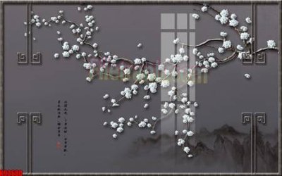 Ảnh gốc File tranh gốc tổng hợp tranh nền tường đẹp K93680 (độ nét cao) in tráng gương