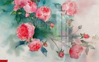 File gốc File tranh gốc tổng hợp tranh nền tường đẹp K93687 (in lụa) hoa văn cổ điển