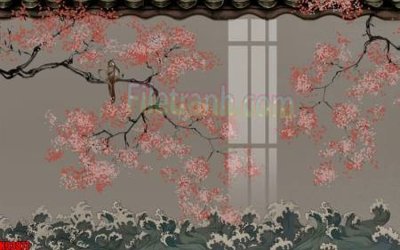 File tranh File tranh gốc tổng hợp tranh nền tường đẹp K93877 (gốc) in backlit film