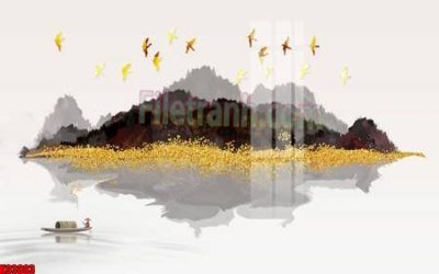 File PSD File tranh gốc tổng hợp tranh nền tường đẹp K93883 (chất lượng in ấn)