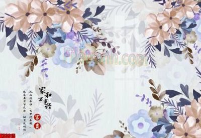 File tranh gốc File tranh gốc tổng hợp tranh nền tường đẹp K93915 (bản quyền) file PSD