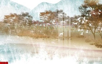 Hình ảnh file gốc in trần nhà File tranh gốc tổng hợp tranh nền tường đẹp K93945