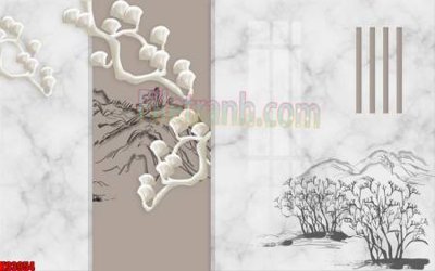 File PSD File tranh gốc tổng hợp tranh nền tường đẹp K93954 (gốc) tách lớp chi tiết