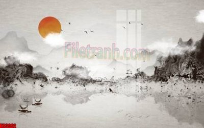 File tranh File tranh gốc tổng hợp tranh nền tường đẹp K93992 (ảnh gốc) in trần xuyên sáng