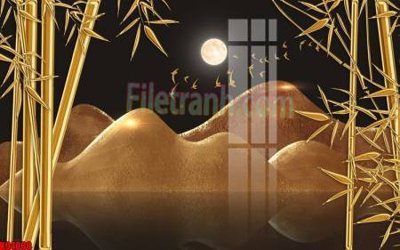 File in mica File tranh gốc tổng hợp tranh nền tường đẹp K94030 (bản gốc) sắc sảo