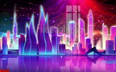 File gốc File tranh gốc tổng hợp tranh nền tường đẹp K94035 (chuẩn CMYK) cho nhà in