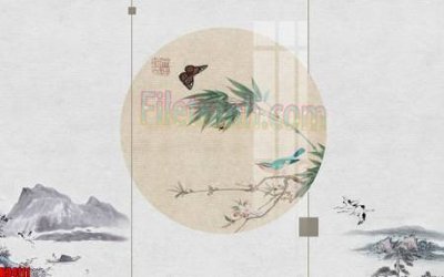 Tải file File tranh gốc tổng hợp tranh nền tường đẹp K94111 (gốc) in trên mọi chất liệu