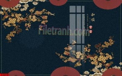 Tải về hình ảnh gốc File tranh gốc tổng hợp tranh nền tường đẹp K94123 sắc nét