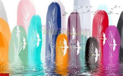 Download file File tranh gốc tổng hợp tranh nền tường đẹp K94152 (gốc) in mica ốp bếp