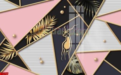 File in mica File tranh gốc tổng hợp tranh nền tường đẹp K94177 (bản gốc) làm vách ngăn