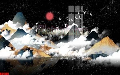 File tranh gốc PSD File tranh gốc tổng hợp tranh nền tường đẹp K94180 còn nguyên layer