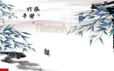 File gốc File tranh gốc tổng hợp tranh nền tường đẹp K94194 (chuẩn CMYK) cho nhà in