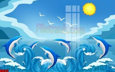 Hình ảnh file gốc File tranh gốc tổng hợp tranh nền tường đẹp K94215 (chất lượng cao)