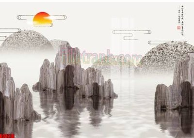 File tranh File tranh gốc tổng hợp tranh nền tường đẹp K94218 (ảnh gốc) cho in ấn kỹ thuật số