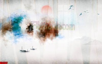 File in trần File tranh gốc tổng hợp tranh nền tường đẹp K94227 (bản gốc) hoa văn