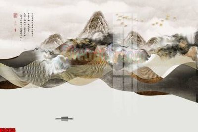 File PSD File tranh gốc tổng hợp tranh nền tường đẹp K94265 (nguyên gốc) chất lượng cao