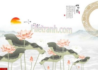 File ảnh File tranh gốc tổng hợp tranh nền tường đẹp K94275 (gốc) in decal dán tường