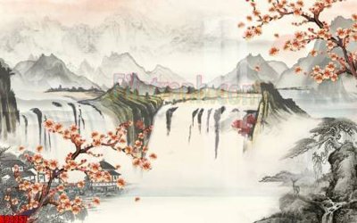 File in trần File tranh gốc tổng hợp tranh nền tường đẹp K94357 (bản gốc) đại dương