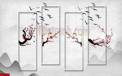 File tranh in mica File tranh gốc tổng hợp tranh nền tường đẹp K94394 (độ phân giải cao)