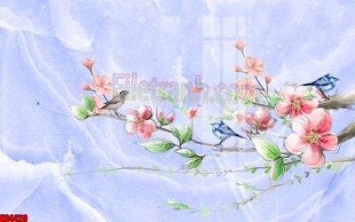 File gốc File tranh gốc tổng hợp tranh nền tường đẹp K94420 (bản quyền) cho in ấn