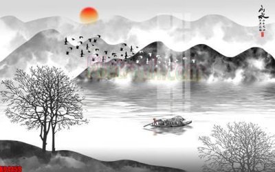 File gốc File tranh gốc tổng hợp tranh nền tường đẹp K94459 (in 3D) nghệ thuật