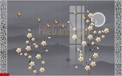 Chi tiết file ảnh File tranh gốc tổng hợp tranh nền tường đẹp K94467 sắc nét