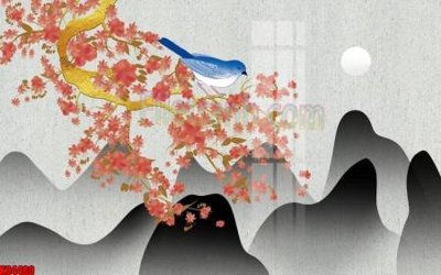 File PSD in ấn File tranh gốc tổng hợp tranh nền tường đẹp K94480 (chất lượng cao)