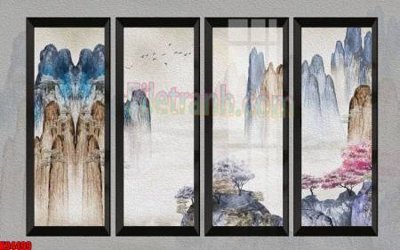 Tải file File tranh gốc tổng hợp tranh nền tường đẹp K94499 (ảnh gốc) in gạch men