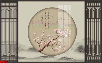 File ảnh File tranh gốc tổng hợp tranh nền tường đẹp K94516 (gốc) in biển hiệu