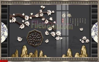 Tải file File tranh gốc tổng hợp tranh nền tường đẹp K94525 (gốc) làm tranh trang trí