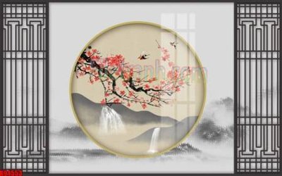 File gốc in ấn File tranh gốc tổng hợp tranh nền tường đẹp K94553 (sẵn sàng tải về)