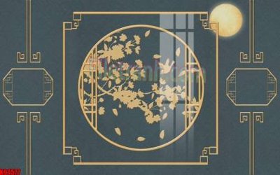 File gốc File tranh gốc tổng hợp tranh nền tường đẹp K94577 (cho in ấn) từ Filetranh.com