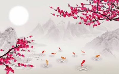 Tải file File tranh gốc tổng hợp tranh nền tường đẹp K95086 (ảnh gốc) in gạch men