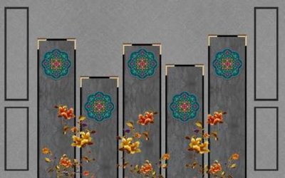 File in lụa File tranh gốc tổng hợp tranh nền tường đẹp K95099 (tân cổ điển) File tranh gốc tổng hợp tranh nền tường đẹp K95099