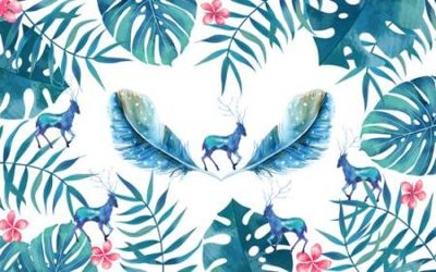 File gốc File tranh gốc tổng hợp tranh nền tường đẹp K95114 (in lụa) họa tiết 3D