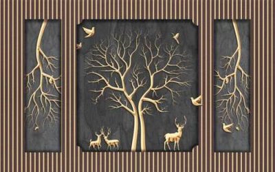 File PSD File tranh gốc tổng hợp tranh nền tường đẹp K95165 (nguyên bản) cho thiết kế