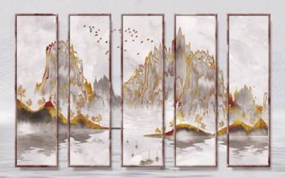 File tranh File tranh gốc tổng hợp tranh nền tường đẹp K95276 (bản gốc) treo tường