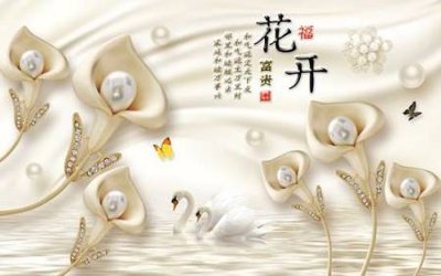 File gốc File tranh gốc tổng hợp tranh nền tường đẹp K95364 (bản quyền) cho in ấn