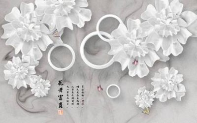 File gốc File tranh gốc tổng hợp tranh nền tường đẹp K95371 (in lụa) trang trí tường