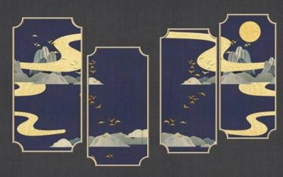 File gốc File tranh gốc tổng hợp tranh nền tường đẹp K95468 (in 3D) cho trang trí