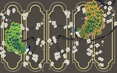 File tranh File tranh gốc tổng hợp tranh nền tường đẹp K95485 (gốc) chủ đề trừu tượng