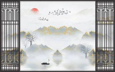 File in mica File tranh gốc tổng hợp tranh nền tường đẹp K95499 (bản gốc) làm vách ngăn