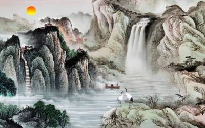 File ảnh File tranh gốc tổng hợp tranh nền tường đẹp K95629 (gốc) in decal dán tường