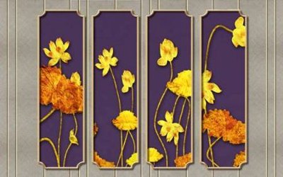 Hình ảnh gốc File tranh gốc tổng hợp tranh nền tường đẹp K95654 (để in khổ lớn)