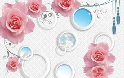 File ảnh File tranh gốc tổng hợp tranh nền tường đẹp K95661 (gốc) dùng in Pano