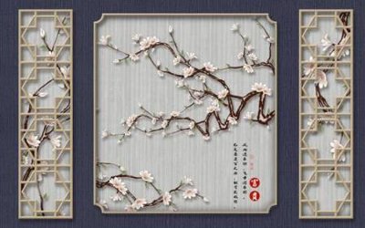 File tranh PSD File tranh gốc tổng hợp tranh nền tường đẹp K95672 chất lượng cao